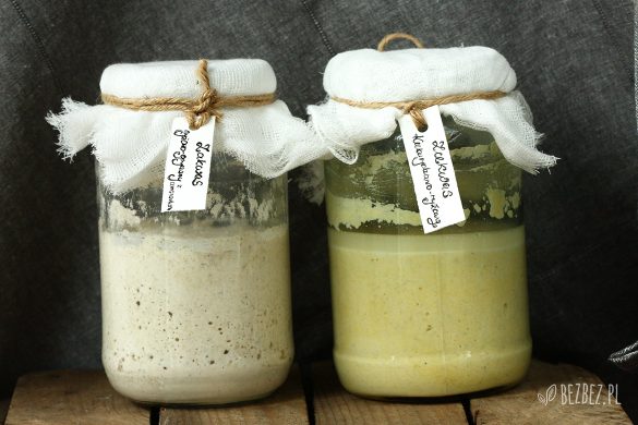 Bezglutenowe zakwasy na chleb w dwóch smakach