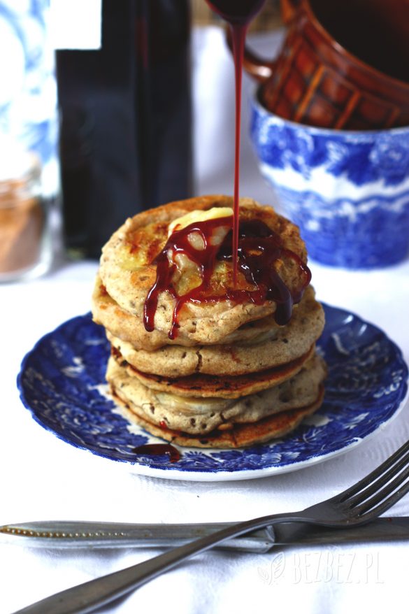 bezglutenowe placki bananowe bez nabiału i cukru