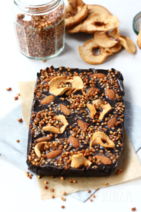 Domowa czekolada bez glutenu, wegańska