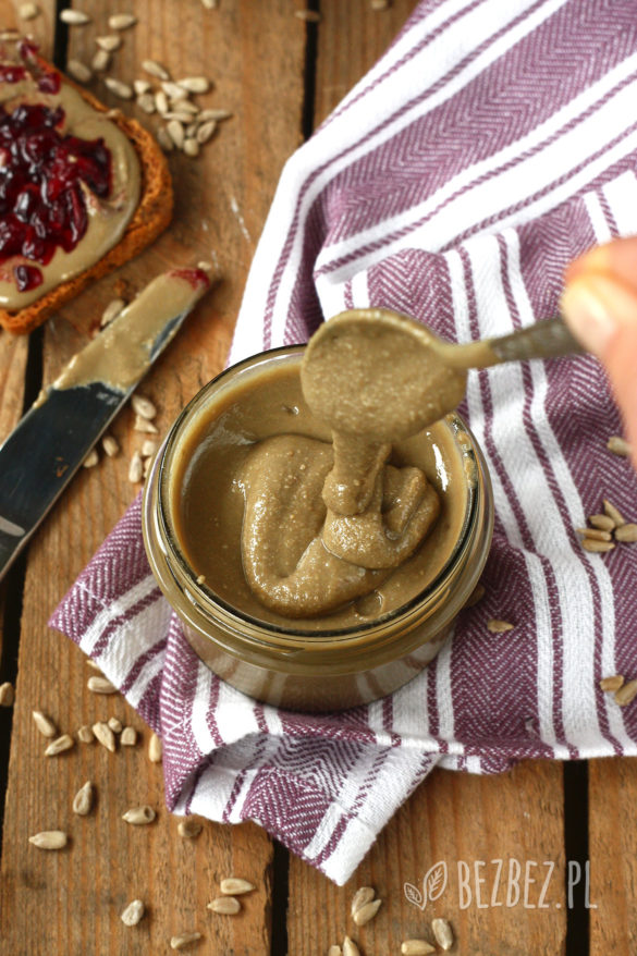 Domowe masło słonecznikowe