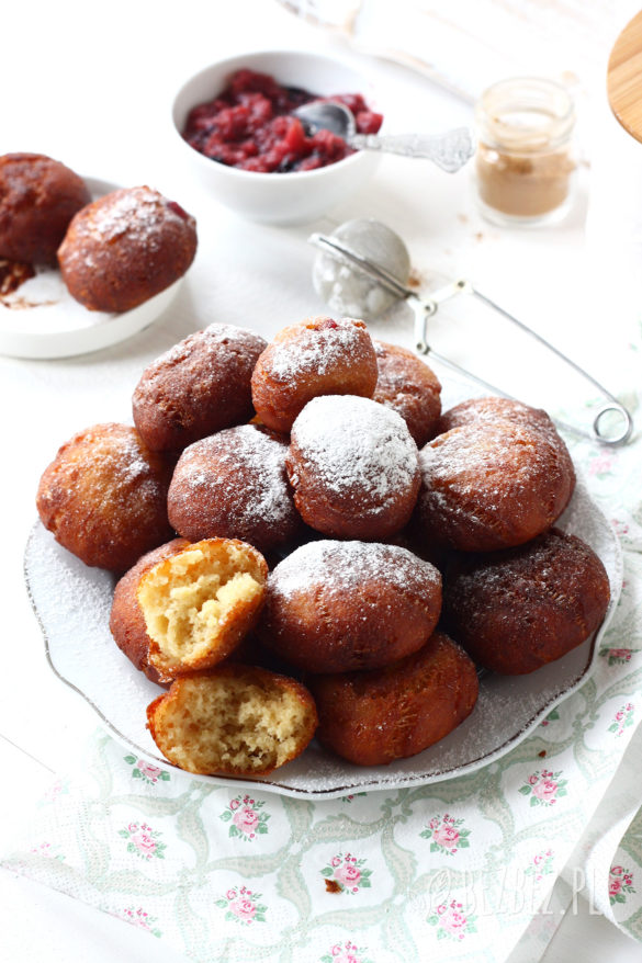 Pączki bezglutenowe na ziemniakach, bez mleka i jajek