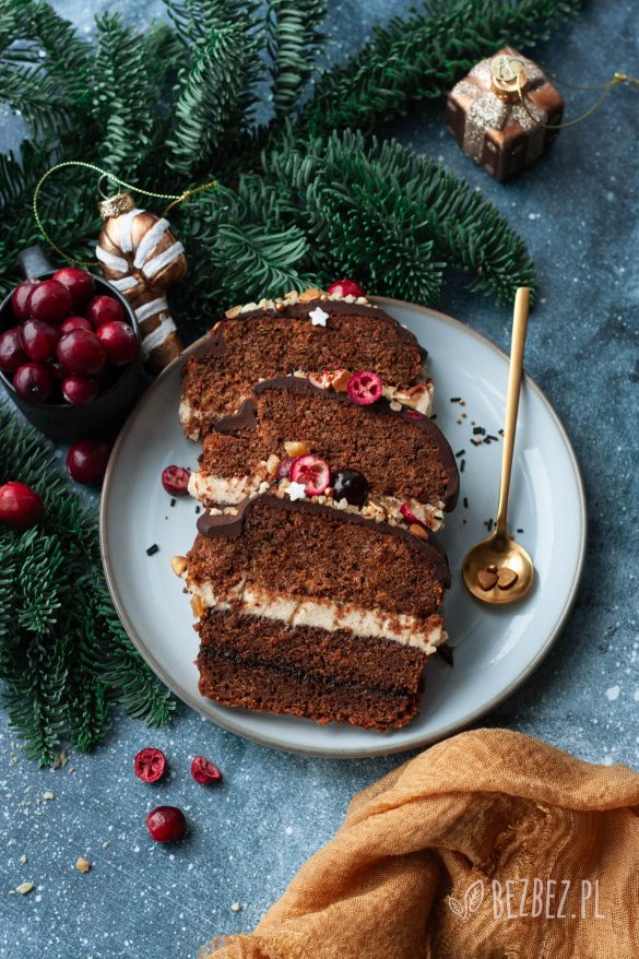 Pomarańczowy piernik bez glutenu, nabiału i jajek Pomarańczowy piernik bez glutenu, nabiału i jajek